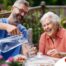 A caregiver provides Home Care for Seniors in the summer months.