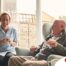 A caregiver provides Memory Care at Home to a senior
