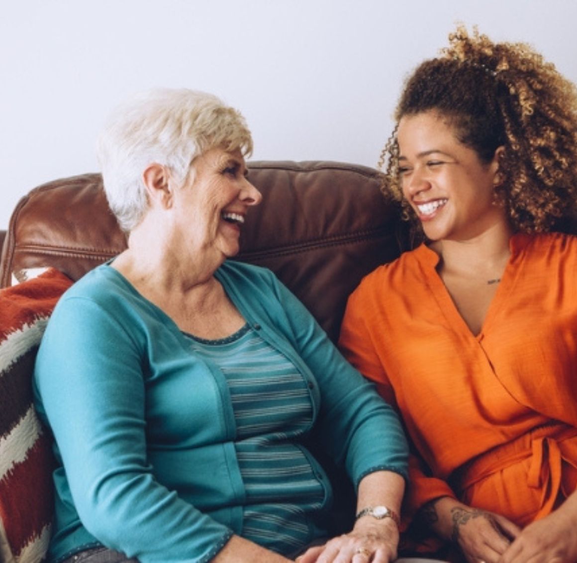 Caregiver spending quality time with a senior at home during Live-In and 24-Hour Care in Sedona, AZ.