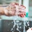 Observing hand hygiene as a part of caregiver wellness during flu season.